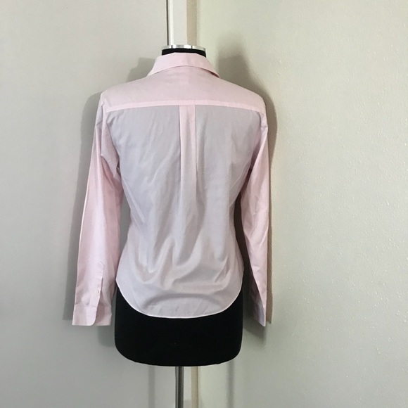 Petite sophisticates Pink Button Down. Sz Small. - Picture 5 of 5